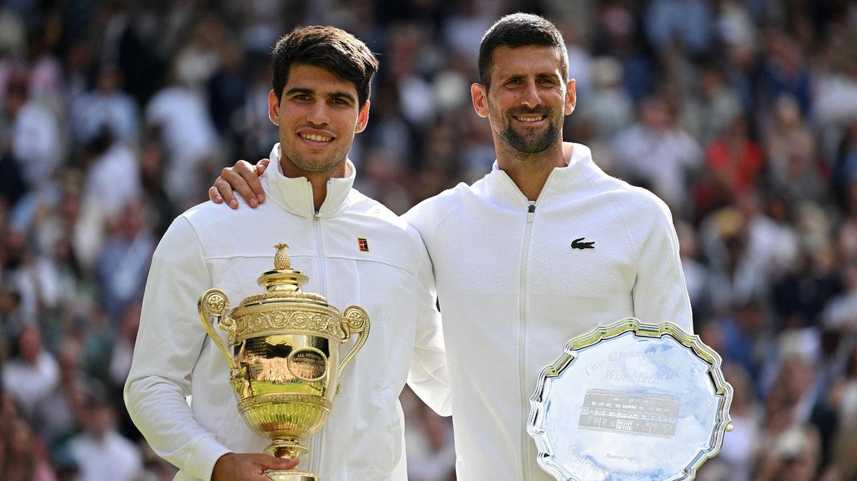 Alcaraz porazil Djokoviče a obhájil titul ve Wimbledonu