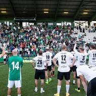 Střetly se staré gardy Bohemians proti týmu Real Top Praha.