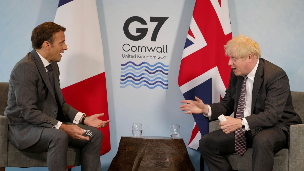 Lídři EU vyzývali na summitu G7 Johnsona k dodržování pobrexitové dohody