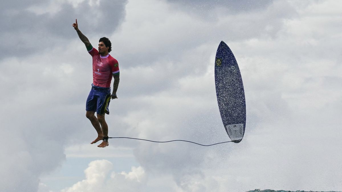 „Šlo o načasování.“ Autor popsal, jak vznikl snímek olympijského surfaře