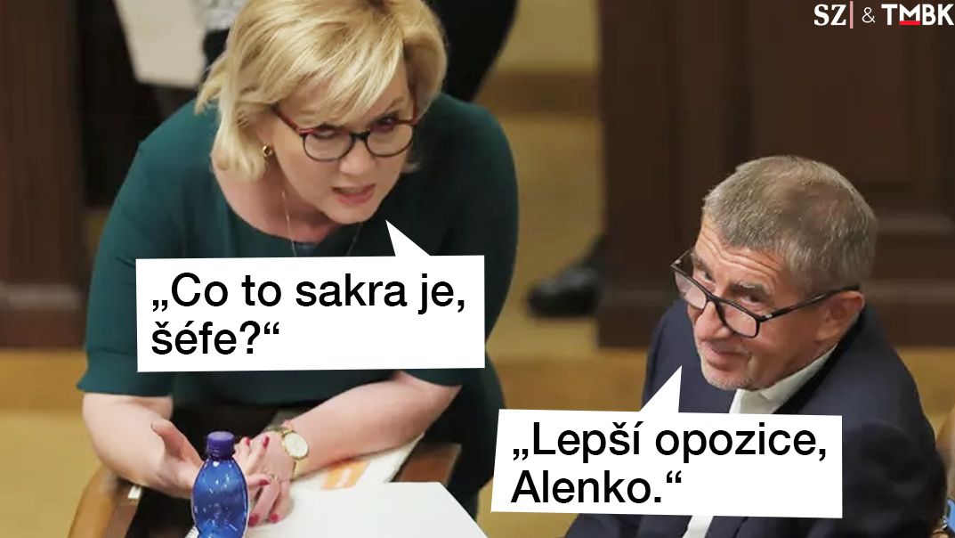 TMBK: Do Sněmovny dorazili nevítaní hosté