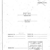 První strana spisu spolupracovníka Státní bezpečnosti s krycím jménem Bureš a registračním číslem 25085.