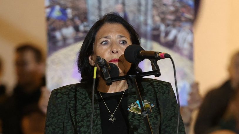 グルジア大統領、選挙後のロシアの特殊作戦について語る