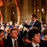 Každý si na památku dělal selfí nebo si fotil mezi hosty významné osobnosti.