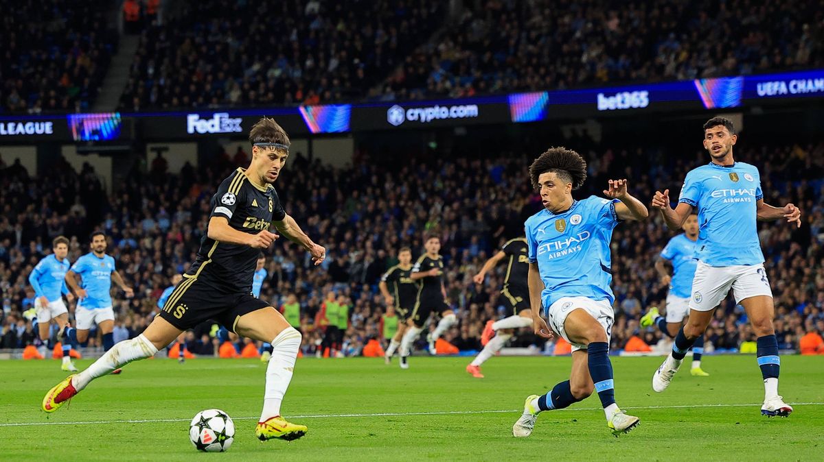 Fotbalisté Sparty prohráli se City. V Manchesteru dostali pět gólů