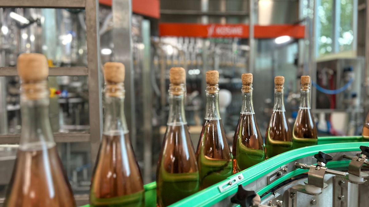 Největší výrobce Bohemia Sekt zdvojnásobil rychlost plnění sektů