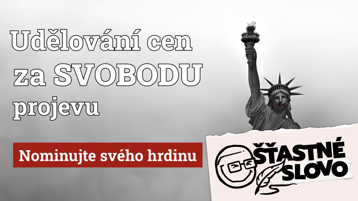 Šťastné slovo: Svoboda slova už zase trpí. Můžete ji zachránit