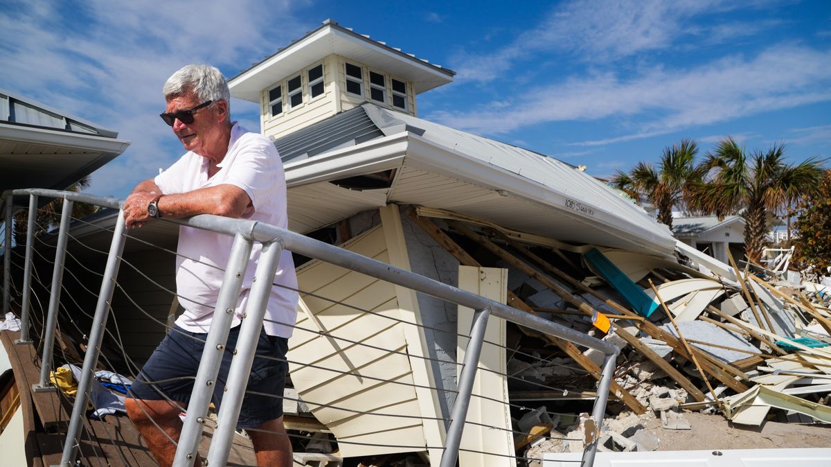Fotky: Florida sčítá škody po hurikánu Milton