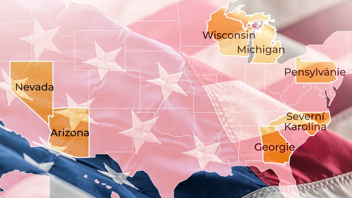 Sedm vyvolených států. O prezidentovi reálně rozhodne jen šestina Ameriky