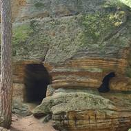 Sloupské skalní město - Hlídková jeskyně