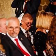 Mezi pozvanými byl samozřejmě i šéf hnutí ANO Andrej Babiš.....