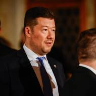 Poslanec a předseda SPD Tomio Okamura.