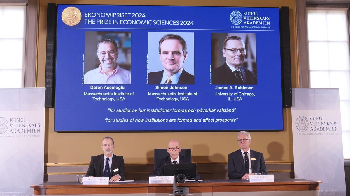 Výzkum „zvratu osudu“ přinesl trojici vědců Nobelovu cenu za ekonomii