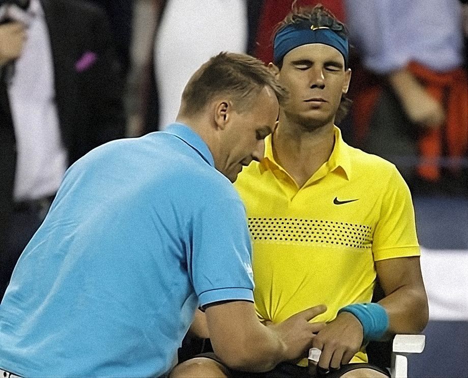 Michal Novotný, fyzioterapeut, Rafael Nadal
