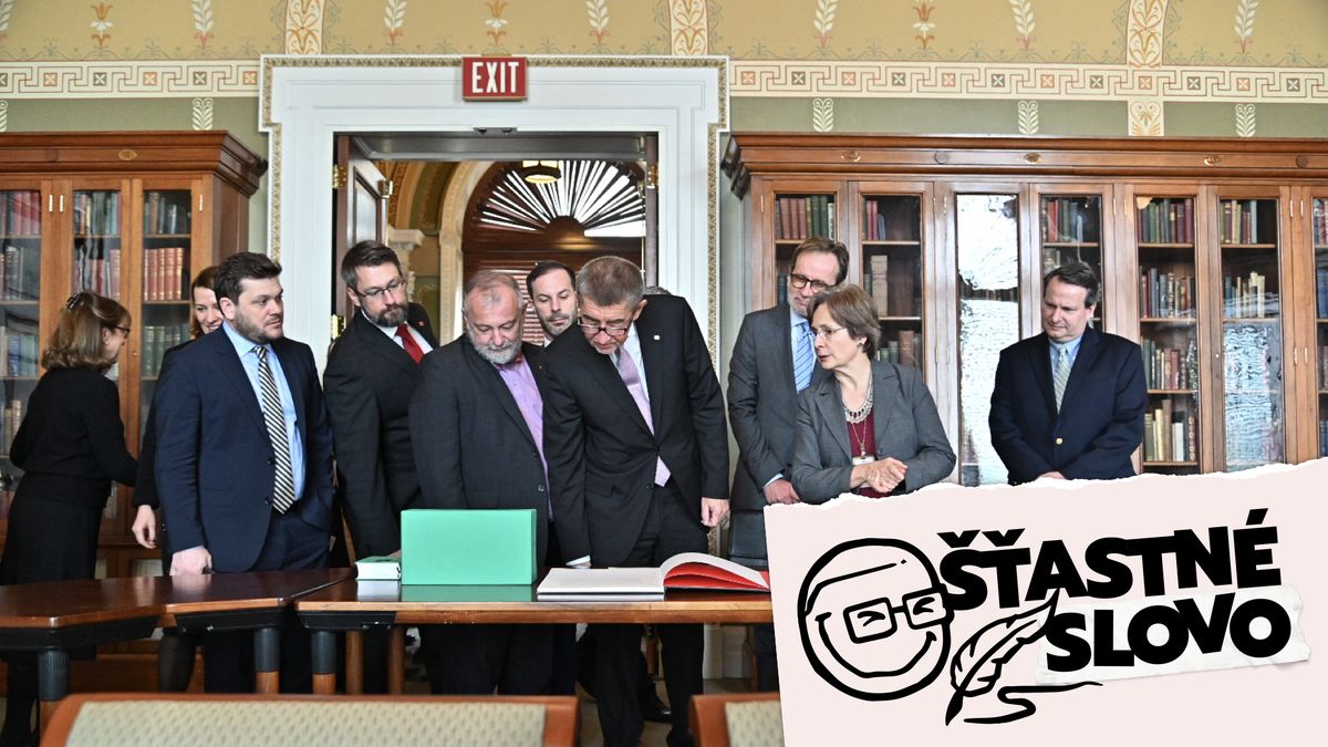Šťastné slovo: Babiš slaví Trumpovo vítězství. Ale blíž má k Bidenovi