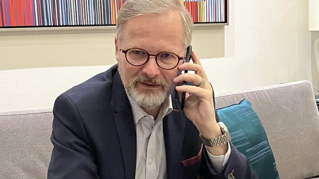 Petr Fiala telefonoval s Donaldem Trumpem
