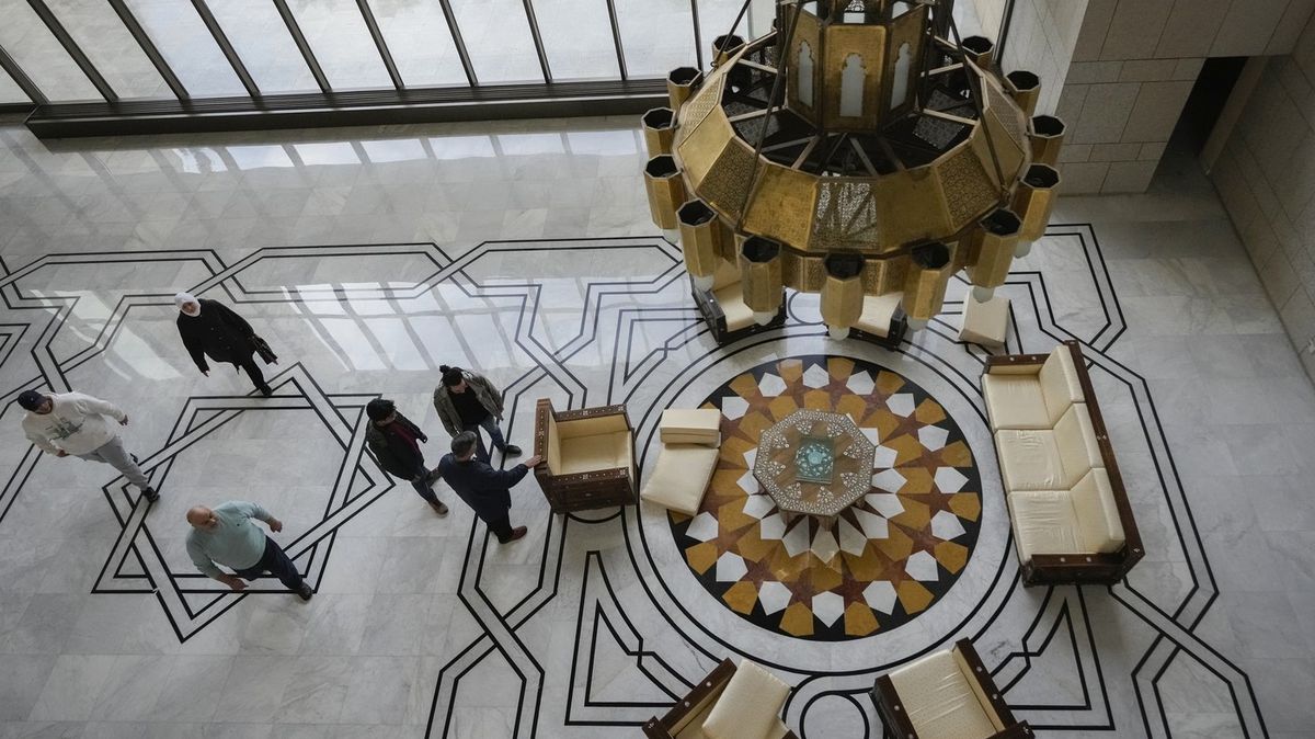Obrazem: Jak žil Bašár Asad. Pohled do útrob monumentálního paláce
