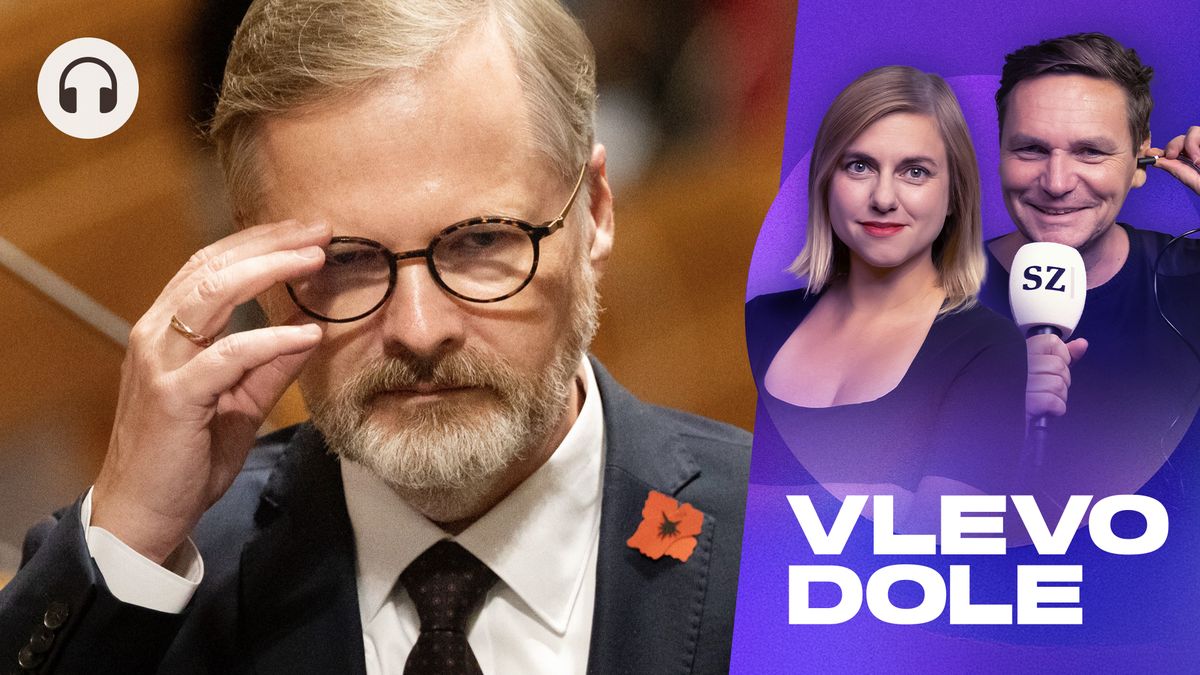 Vlevo dole: Ptáme se politiků, co děláme špatně. Fiala zas vytáhl německé mzdy