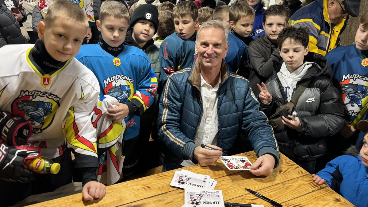Hašek se vrátil z Ukrajiny. „Když mě kritizují z Ruska, pak to dělám dobře“