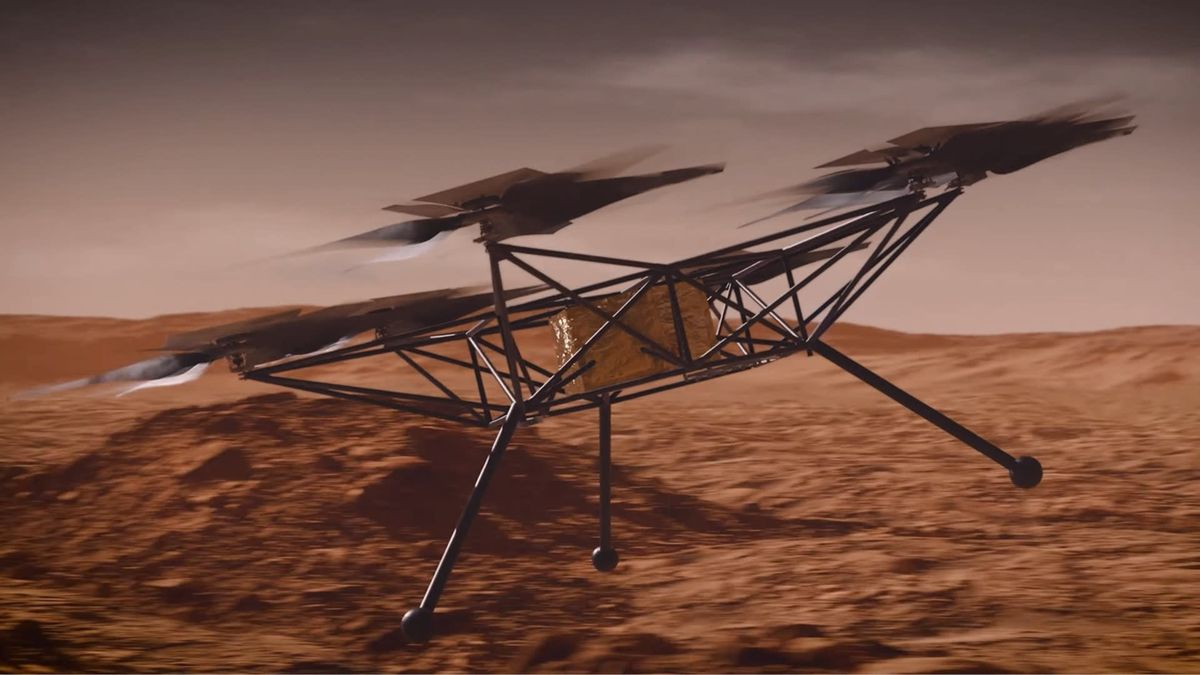 NASA představila nový vrtulník pro ještě lepší zkoumání Marsu