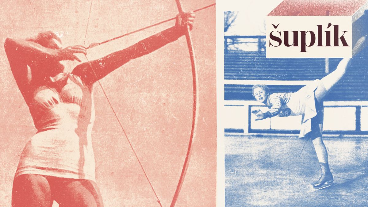Šuplík: Ilustrovaný sportovní slovník příruční z roku 1944