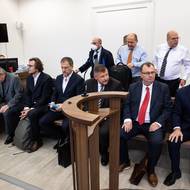 Zleva Jiří Štěpánek, Michal Štěpánek, Daniel Farnbauer, Pavel Petrovič, Marek Turecký a Jiří Myslivec.