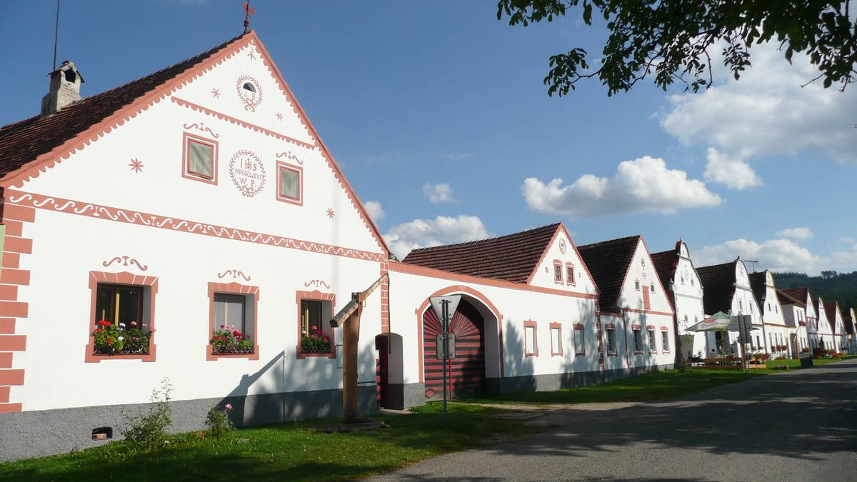 Holašovice, selské baroko