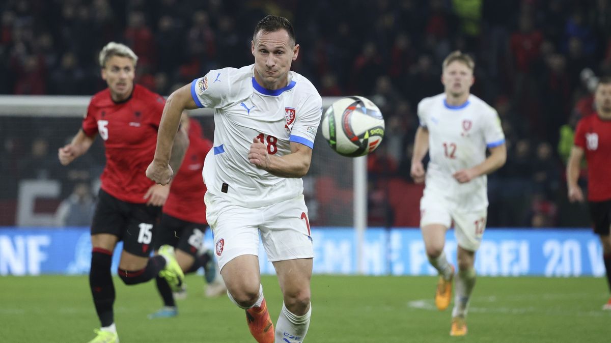 Čeští fotbalisté vezou z Albánie bod
