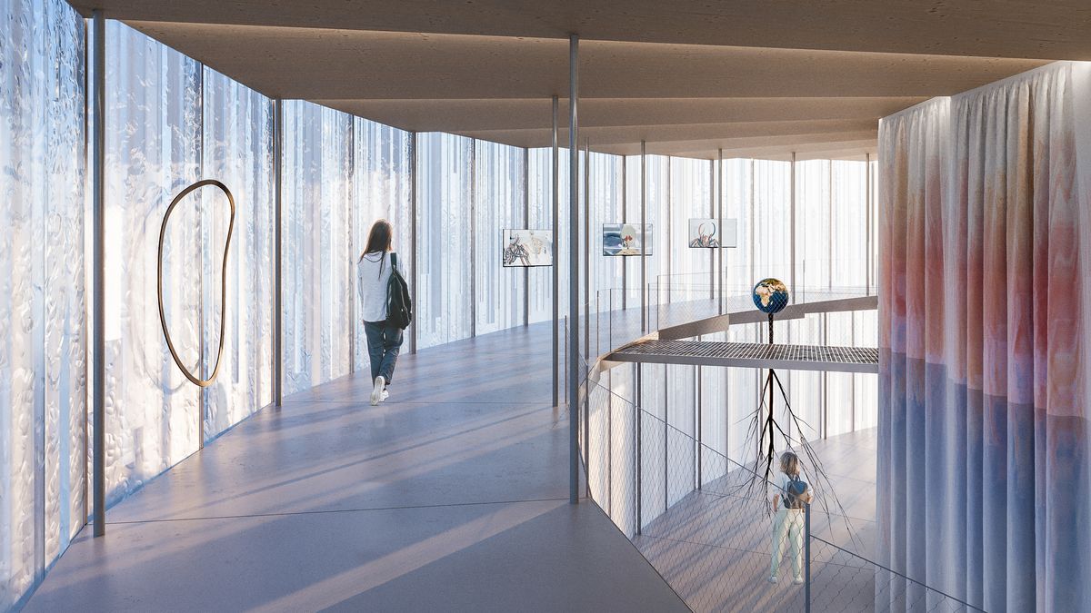 Český pavilon na Expo doplní Černého uniformy i Pleslovy skleněné stromy