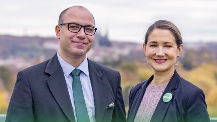 Zelení mají novou dvojici ve vedení: Svárovská a Pomahač