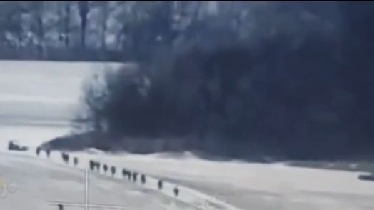 Video ukazuje taktiku „živé vlny“ severokorejských vojáků v Kurské oblasti