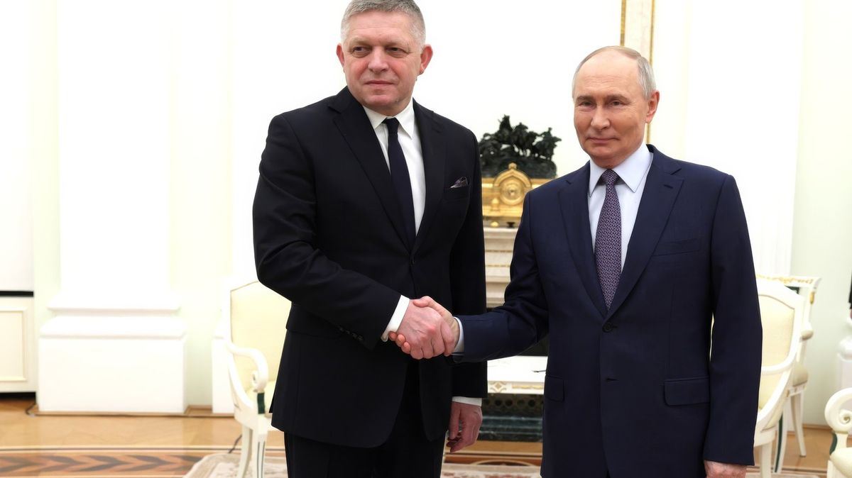 Zelenskyj obvinil Fica z otevření druhé energetické fronty na pokyn Putina