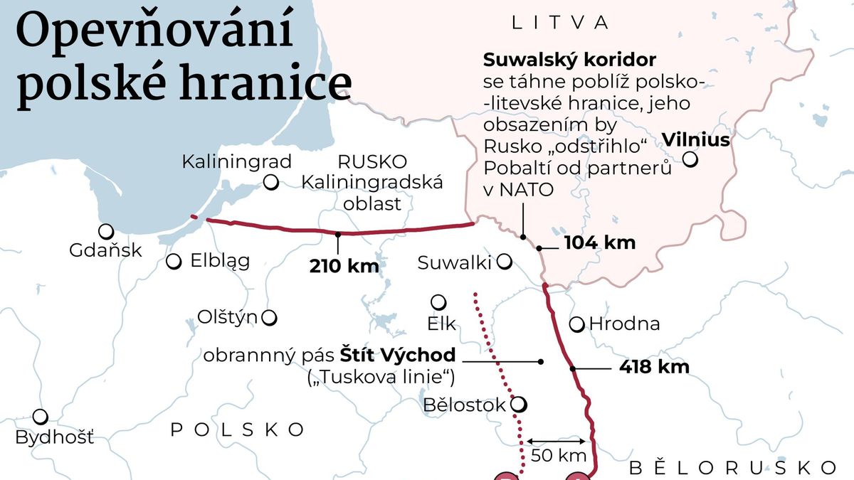 „Válka? Ne zda bude, ale kdy.“ Jak Polsko opevňuje východní hranici