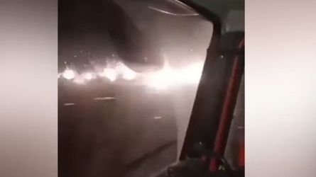 Explozivní smršť. Záběry ukazují údajný úder raket ATACMS na ruské letiště