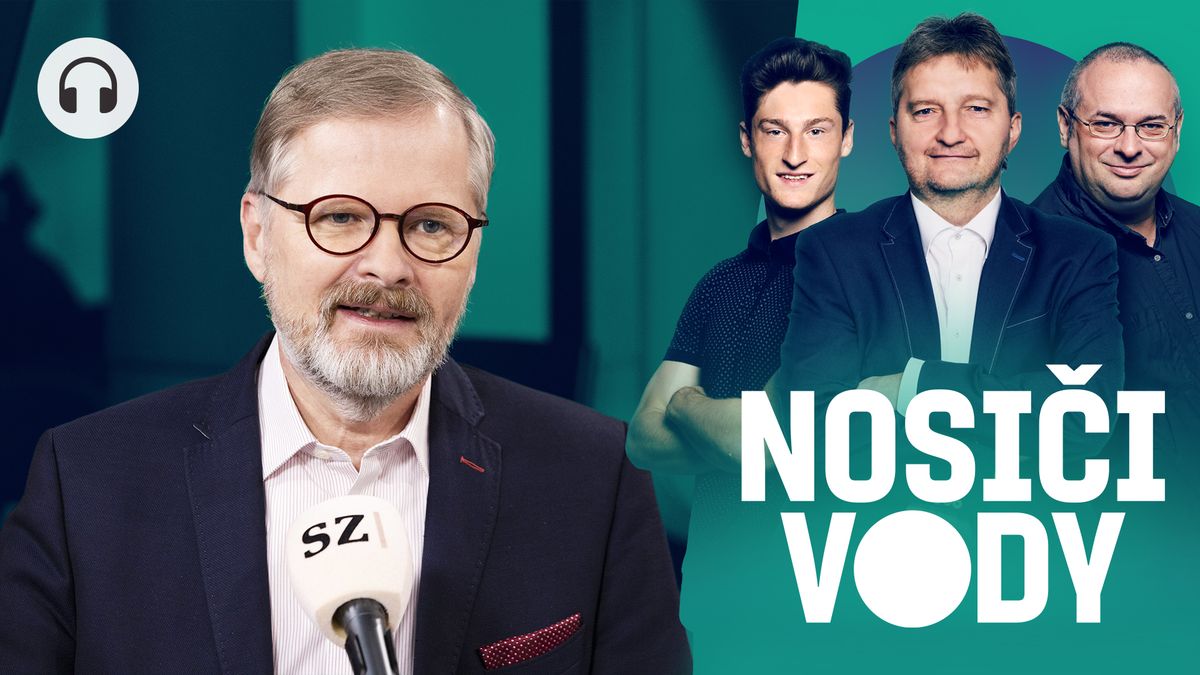 Premiér Fiala ve fotbalovém podcastu: Z politiků bych dal nejvíc gólů já