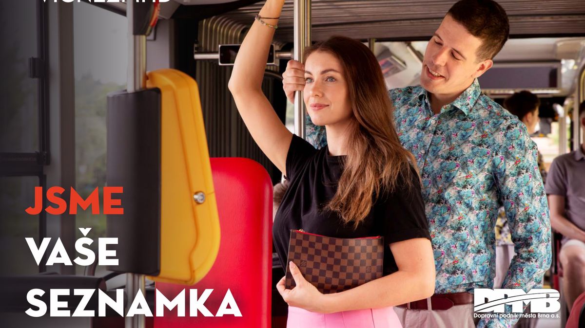 Seznamka, relax nebo herna? Kampaň dopravního podniku v Brně čelí kritice