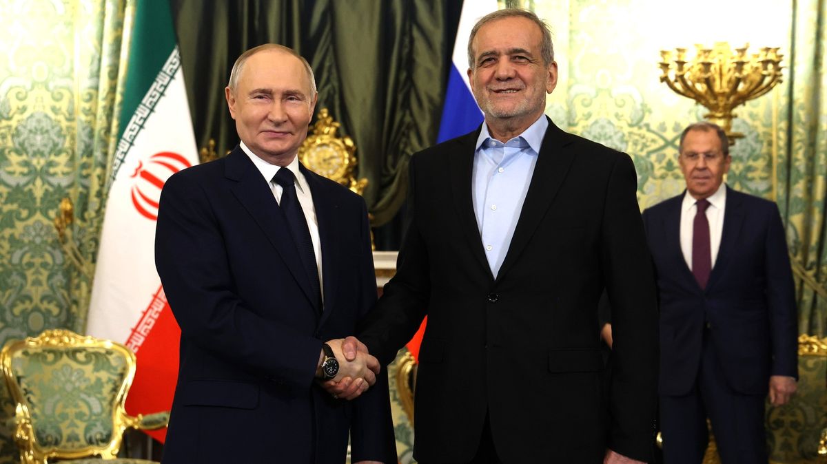 Putin a Pezeškján podepsali dohodu o partnerství mezi Ruskem a Íránem