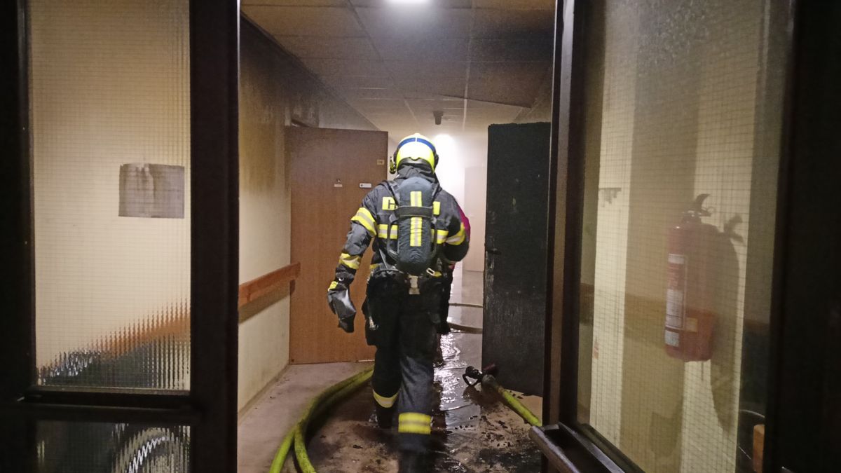 V Karlových Varech zemřela při požáru domu s pečovatelskou službou žena