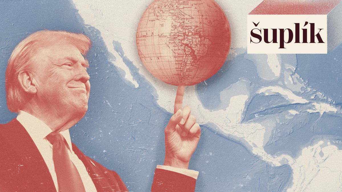 Šuplík: Trump žongluje s glóbusem a jde mu to dobře
