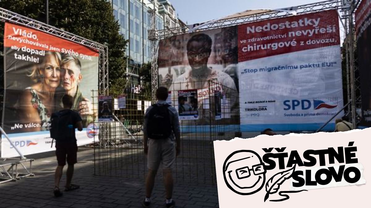 Šťastné slovo: Okamura není žádný rasista. Jen se nebojí říkat pravdu