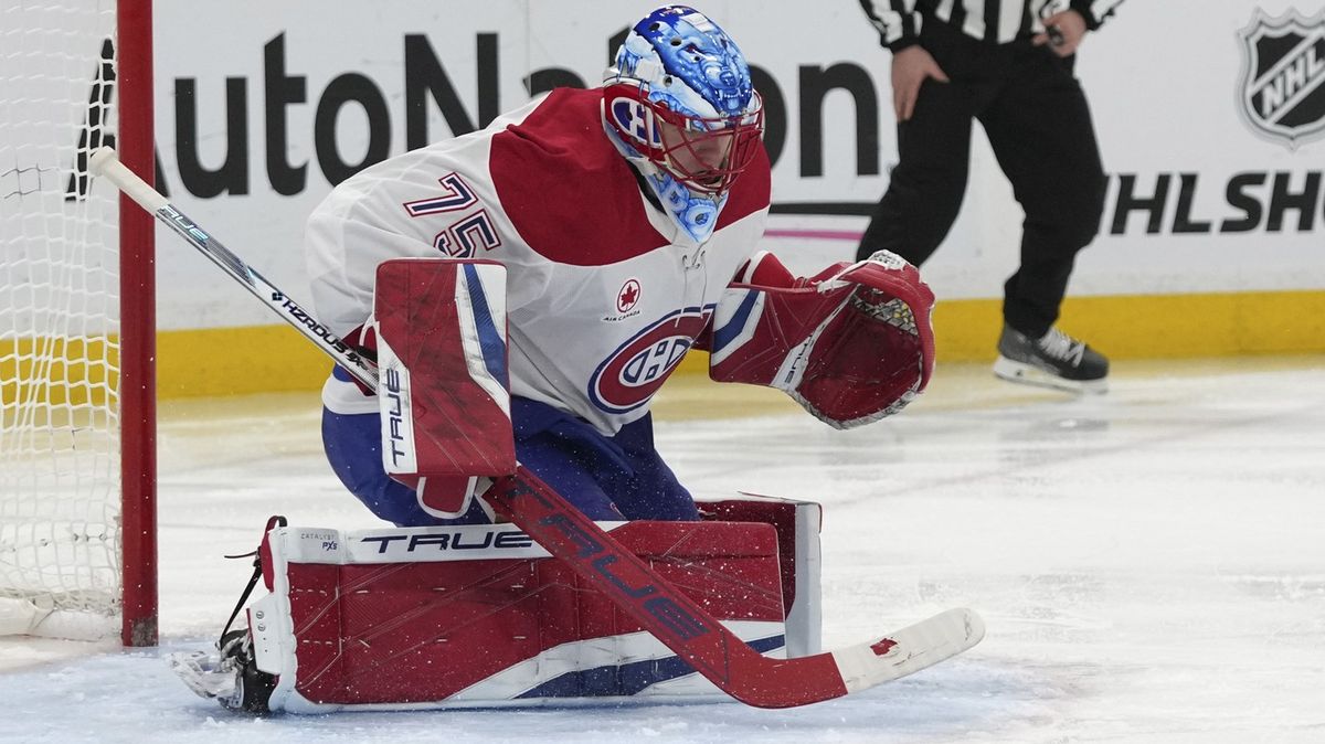 Nový český brankář v NHL. Dobeš ohromil Montreal a rozebral svoji cestu