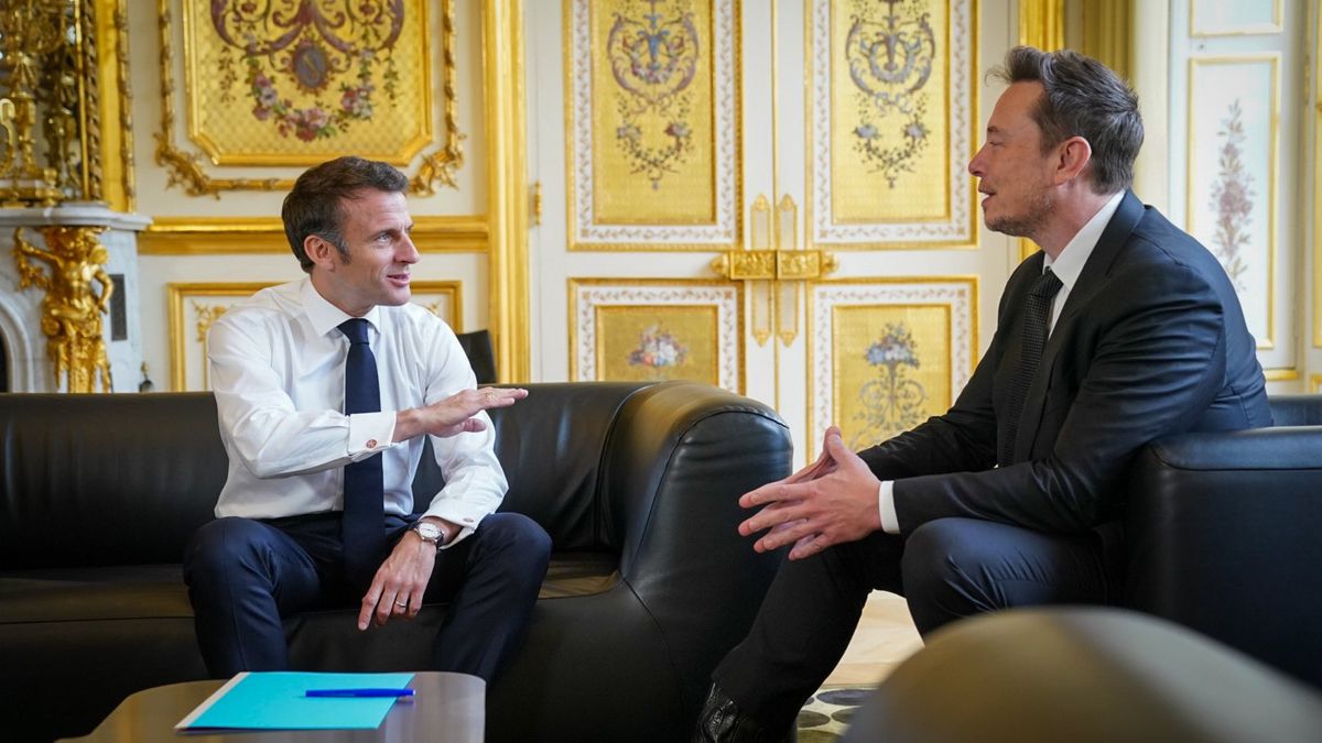 Macron zkritizoval Muska za výroky o evropské politice