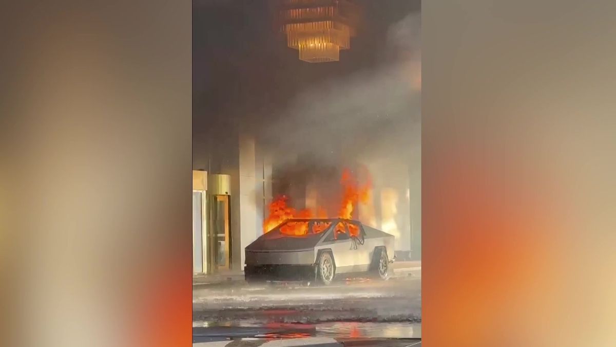 Americký voják, se kterým v Las Vegas vybuchl elektromobil, zanechal vzkaz
