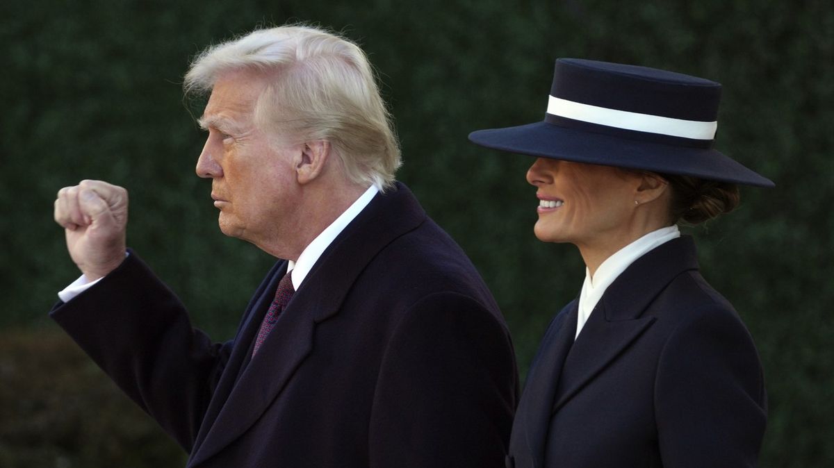 Velký den Donalda Trumpa ve fotkách