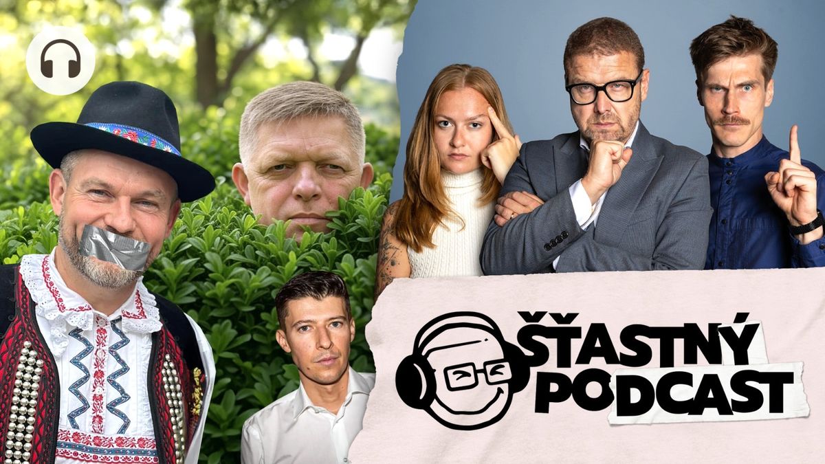 Šťastný podcast: Ztracený Fico, němý Pellegrini. Slovenský zmar s Ilievem