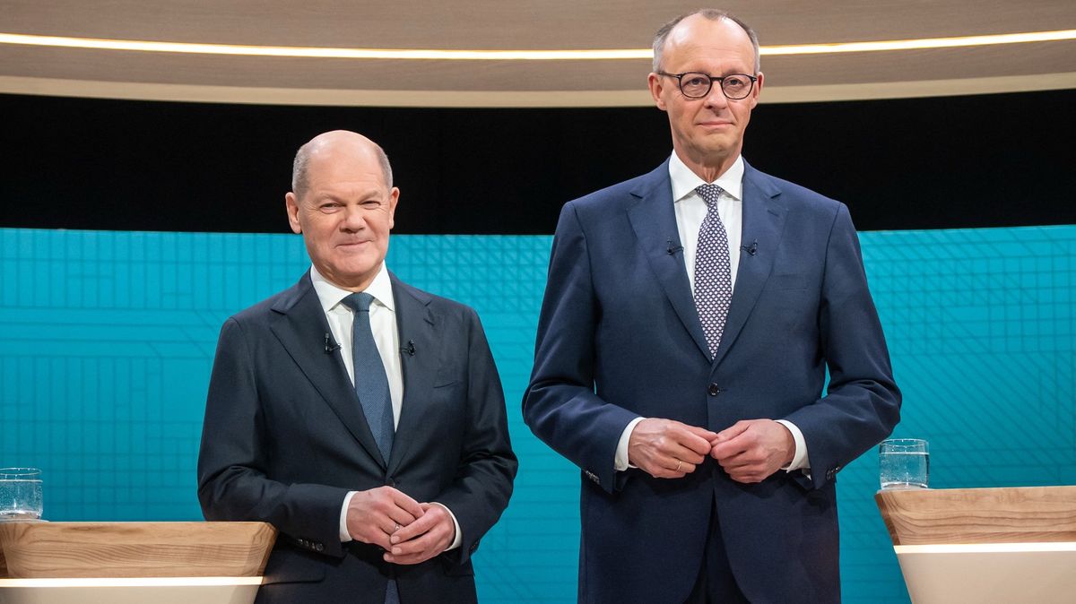 Scholz a Merz se v předvolební debatě přeli o migraci i hospodářství