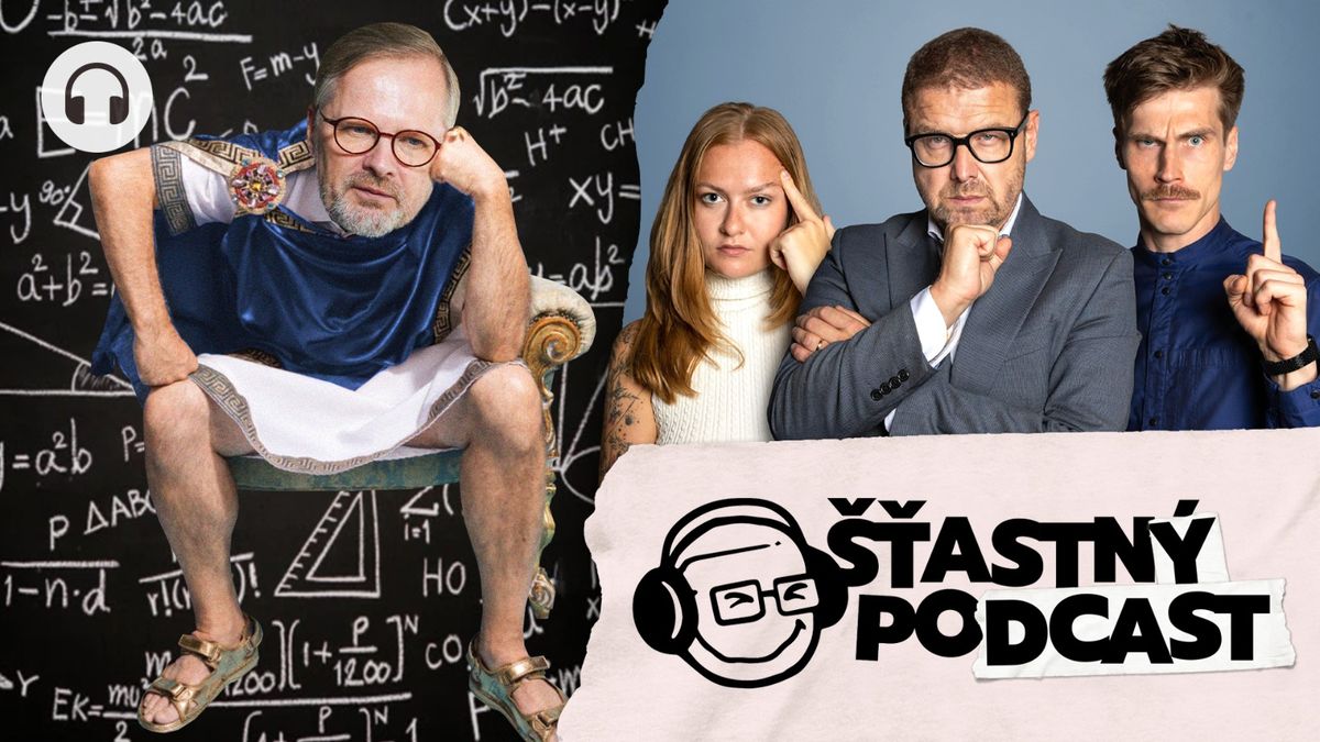 Šťastný podcast: „Operace au!“ Tajný plán na záchranu Petra Fialy