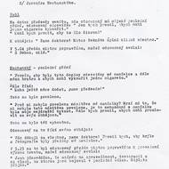 Oficiální zápis o výkonu trestu.