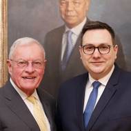 …a ministr zahraničí Jan Lipavský (na nedávném snímku s Keithem Kelloggem).