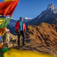 Zimní treking v Nepálu.